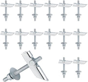 Ganci per gesso a viti M8 x 100 mm - Zoccoloni - Viti - Viti a spillo - Anelli di chiusura - Robusti e resistenti - Ganci per parete