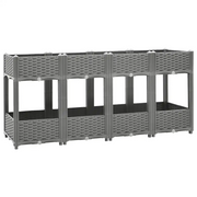 Fioriera Rialzata 160x40x71 cm in Polipropilene 153300