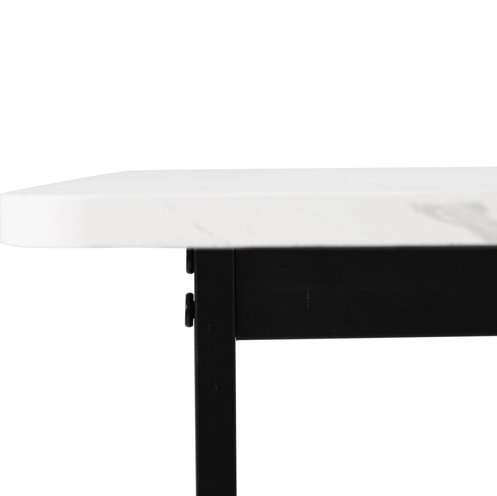 Set tavolo da pranzo 140x80 cm con 4 sedie in velluto