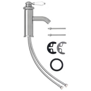 Rubinetto per Lavabo del Bagno Argento 130x180 mm CFW9155430