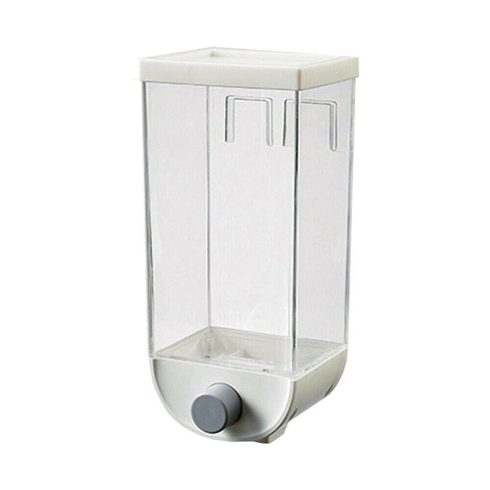 Contenitore Dispenser per Cereali Frutta Secca 1 Kg Bianco
