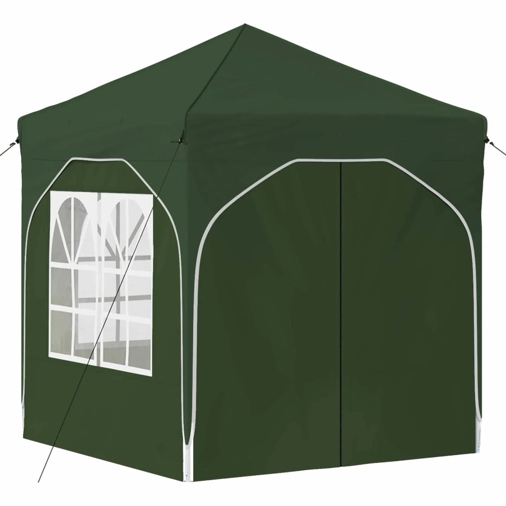 Tenda per feste a pop-up-Gazebo 192 x 192 x 245 cm Verde 309705