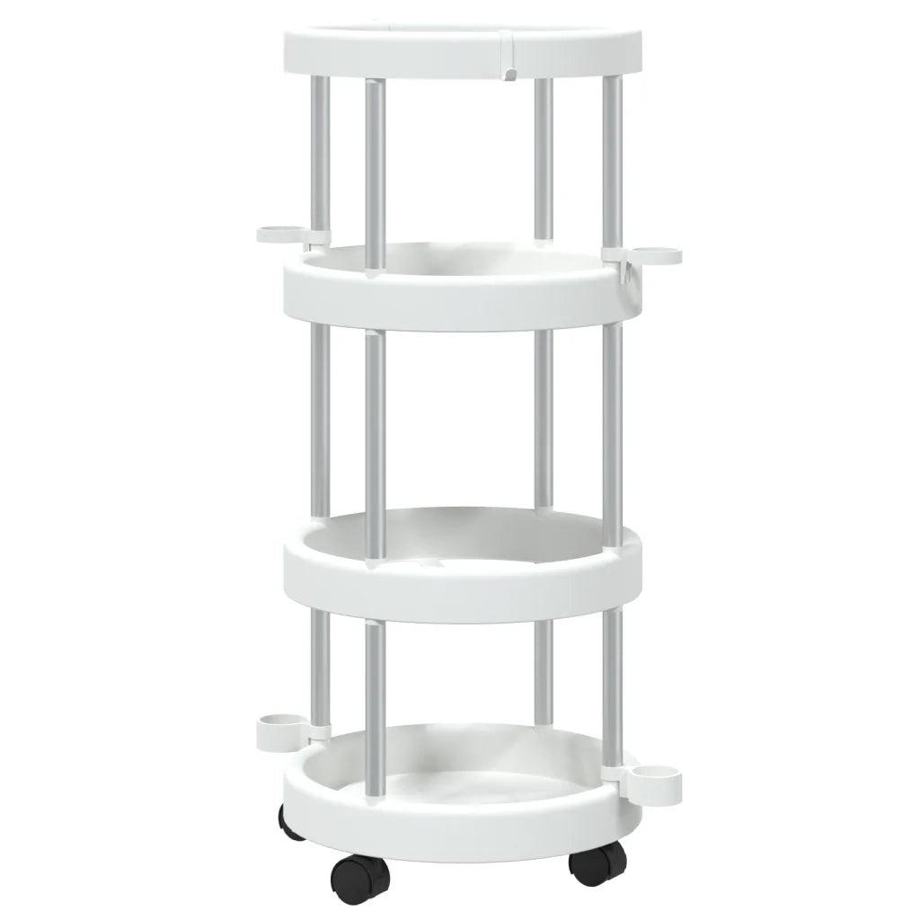 Carrello per la Pulizia con Cesti di Stoccaggio in Alluminio cod mxl 59148