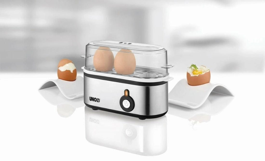 Unold 38610 Pentolino per uova 3 uovo/uova 210 W Acciaio inox