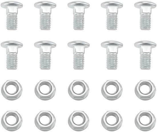 Serrature 100 Set - Bucature/Avvitare - M8x15mm - Adatti per Cavi - Metallo - Resistenti alle Sollecitazioni/Regolabili - Materiale di Fissaggio