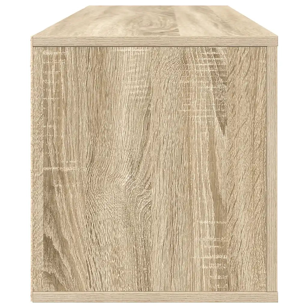 Scarpiera a Muro Rovere Sonoma 100x35x38cm in Legno Multistrato 821023
