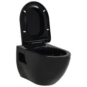WC Sospeso in Ceramica Nera CFW6908201