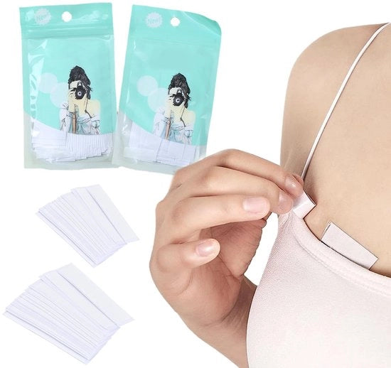 Nastro Adesivo per il Corpo 72 Pezzi - Nastro a Doppia Faccia - Nastro di Moda - Amichevole per la Pelle - Nastro Transparente - Attracco Eccellente - Nastro di Moda