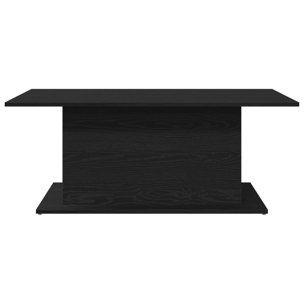 Tavolino da caffÃ¨ in rovere nero 102x55,5x40 cm in legno ingegnerizzato