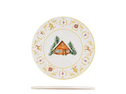 Sottopentola tonda in ceramica decorato Volpe