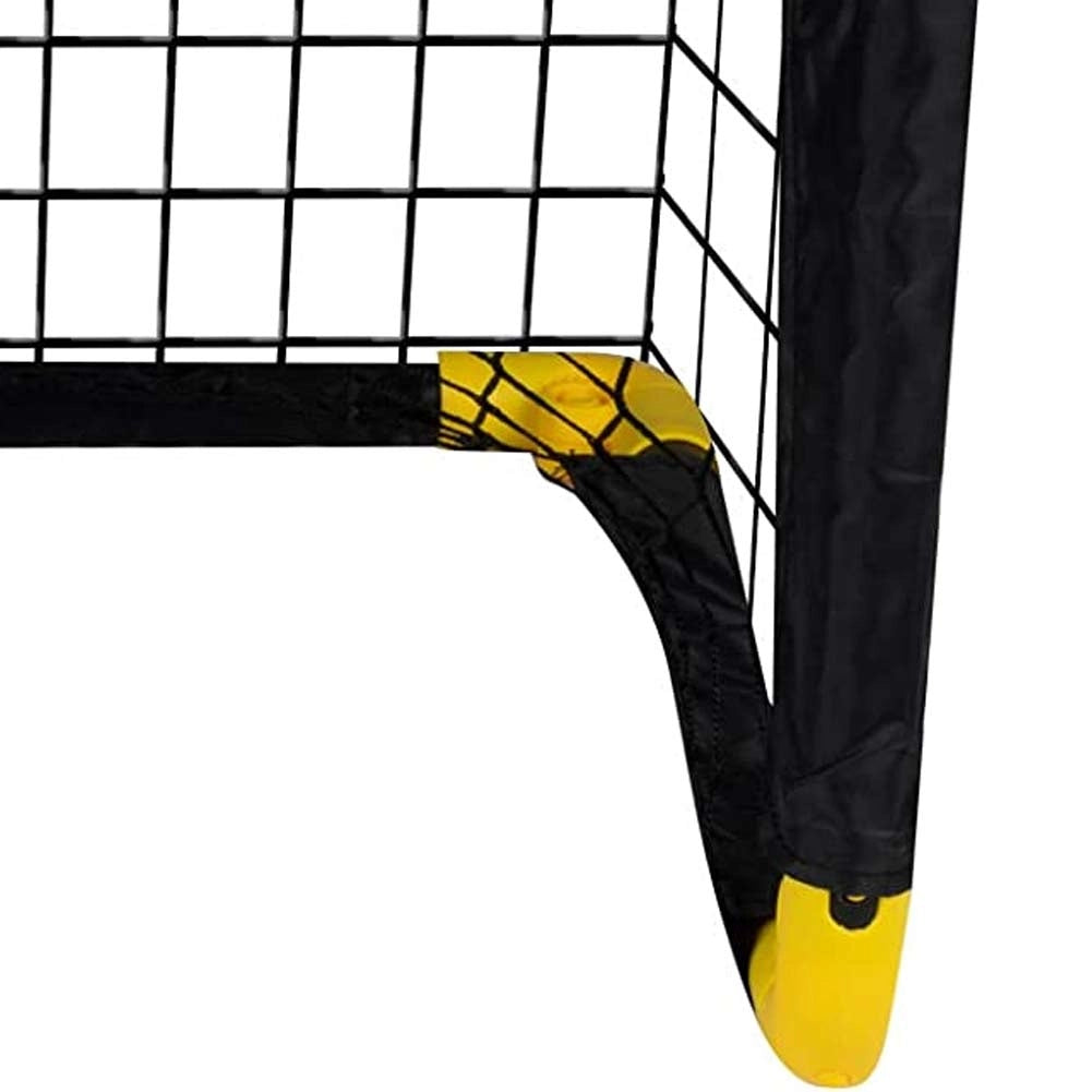 Set da 2 Porte da Calcio Portatili Adulti e Bambini Sport Dimensioni 55x44x44 cm