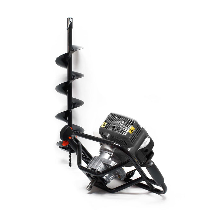 Mototrivella a benzina, motore a 2 tempi 1,9 cv 1,4kW 52ccm, con punta elicoidale Ø150mm