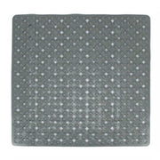 Trade Shop - Tappeto Tappetino Grigio Antiscivolo Per Vasca Da Bagno Doccia 52 X 52 Cm 79761 -