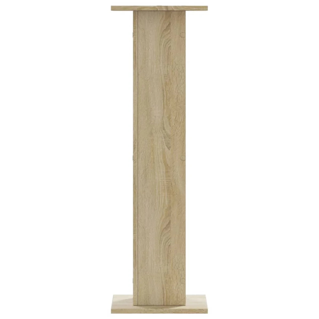 Portavasi mobili per fiori set da 2 legno ingegnerizzato Sonoma marrone 02_0045348