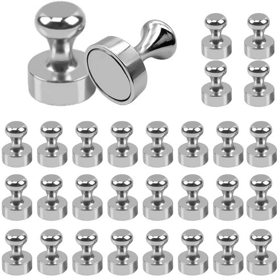 30 pezzi di magneti forti, 12 x 16 mm magneti mini per banchi magnetici, magneti mini forti per bacheca, bacheca magnetica, lavagna bianca