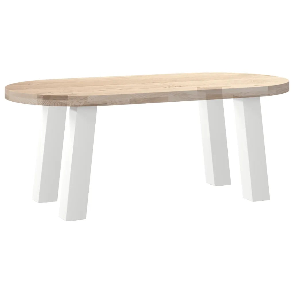 Gambe per tavolino da caff¨¨ 4 pz-Set di 4 Gamba per Tavolo Bianche 30 cm Acciaio 288263