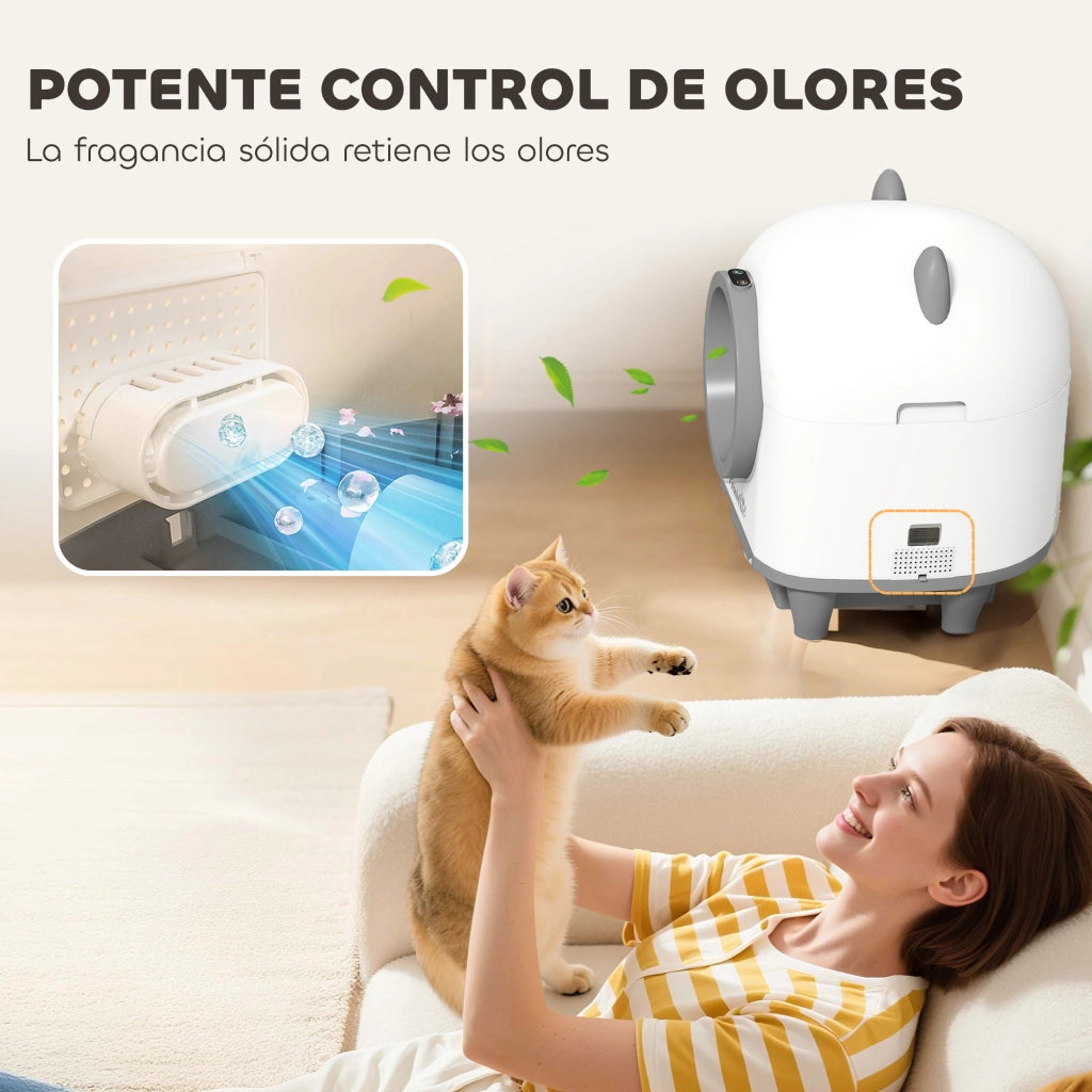 Casetta igienica per gatti autopulente ¨C Minimal ¨C 80L