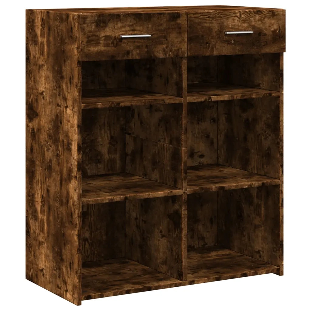 Credenza | Madia | Buffet da pranzo | Armadio da pranzo Rovere Sonoma 80x42,5x93 cm in Legno Multistrato