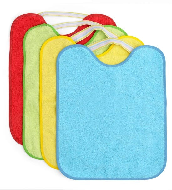 4 pacchi di pennelli acqua-resistenti 12, 32x36 cm, colori vistosi | Pennelli per bambini 18-24 mesi unisex | Pennelli acqua-resistenti
