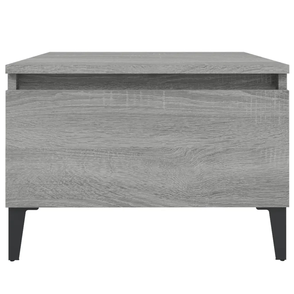 Tavolini 2pz Grigio Sonoma 50x46x35 cm in Legno Multistrato 819529