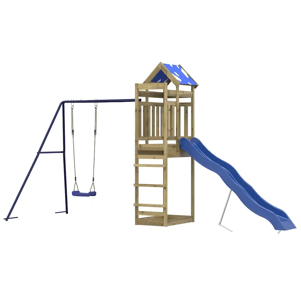 Set da Gioco da Esterno in Legno di Pino Impregnato 3279123