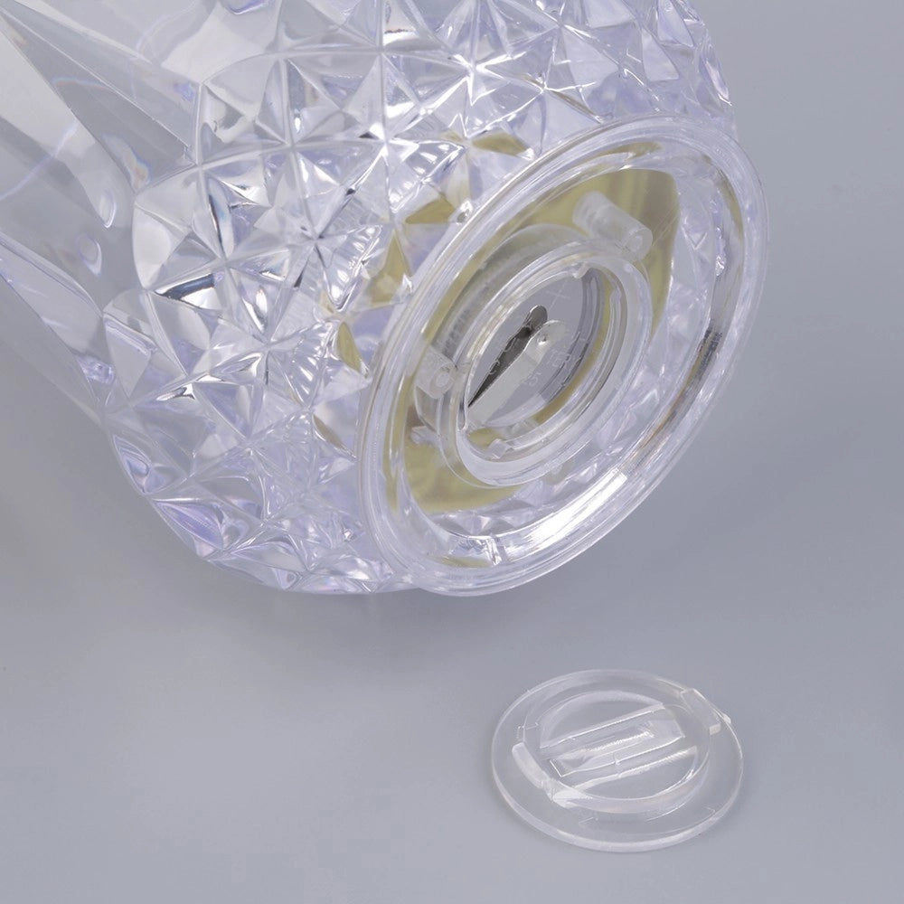 Trade Shop - Bicchiere Induttivo Rgb Led Cambia Colore Con Il Versare Liquido Birra Cocktail -