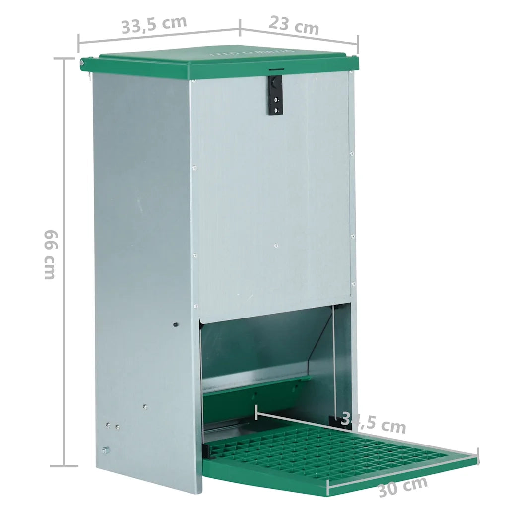 Mangiatoia Automatica per Pollame Feedomatic con Pedale 20 kg 171447