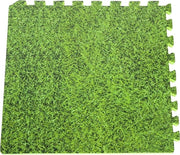 Copertura per pavimento per piscina - 50x50x0.8 cm - Finto Erba - Richiede contenuto HTML Piscina lastre