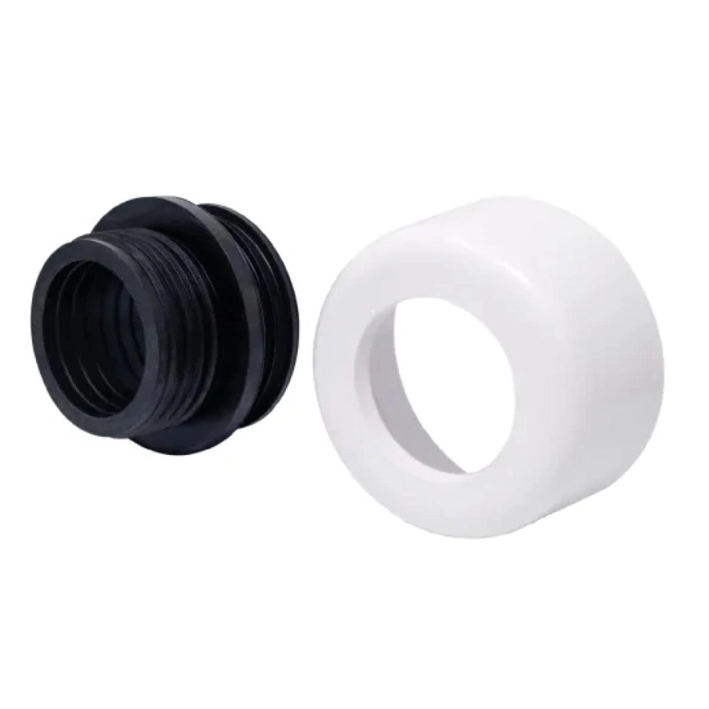 MORSETTO COMBINATO C/COPRIMORSETTO  Bianco Ø mm 48÷58 PUCCI 80001330