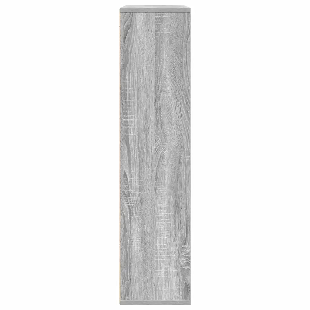 Libreria Grigio Sonoma 89x24x101,5 cm in Legno Multistrato 860405