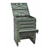 Compostiera da giardino eco-master litri 300 cm 60x60xh90