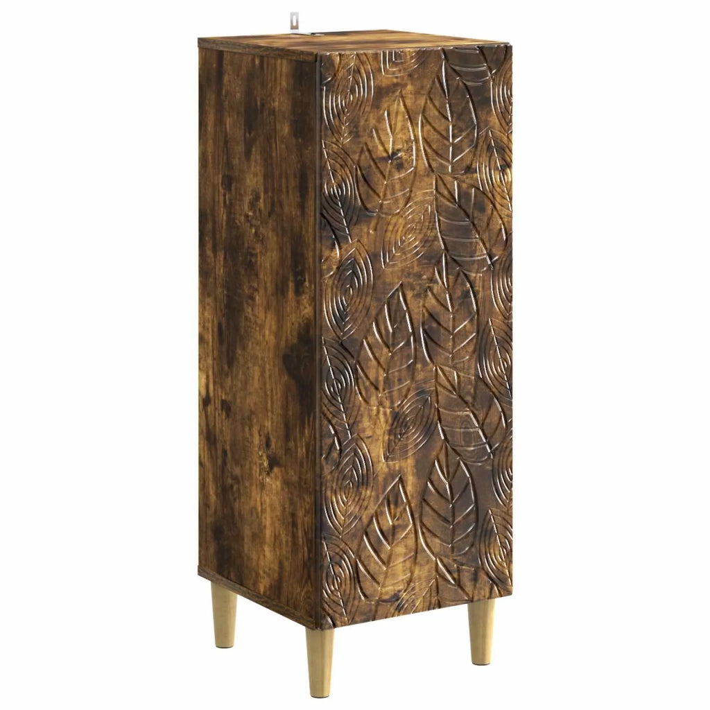 Credenza Rovere Fumo 33 x 34,5 x 90 cm Legno ingegnerizzato 895060