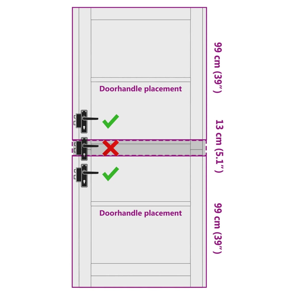 Porta Interna Bianco 93 x 211 cm Legno compensato 42052401