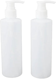 Fles per pompaggio 2 pezzi - Flessibile - Capacità 250 ml - Sostenibile - Ecocompatibile - Per riscaldatore di olio per massaggi