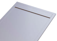 Piatto Doccia 90x140 cm in Pietra Bonussi Kamet Grigio Chiaro