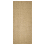 Tappetino tiragraffi in sisal per gatti 66 x 150 cm marrone chiaro 02_0045542