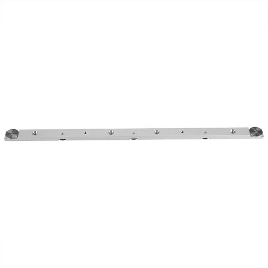 Fissaggio laterale in lega di alluminio - Maniglia di fissaggio - Cirkello in tavolo - Strumento per lavorazione del legno - Cirkello da tavolo da trasporto - Lunghezza 450 mm