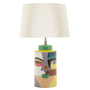 Lampada da Tavolo Astratto, Multicolore, Ceramica, 40x40x65 cm