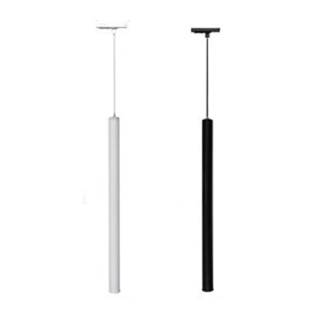 Trade Shop - Lampada Led A Sospensione 3w Cilindro Per Binario Track Monofase Proiettore Lp-79 -
