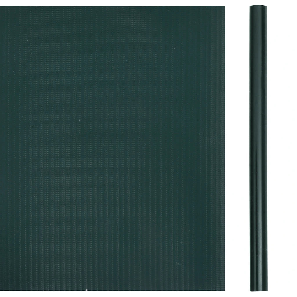 Recinzione Frangivento da Giardino | Recinzione da cortile PVC 35x0,19 m Verde Opaco