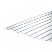 5 Lastre di Policarbonato Corrugato "SuperDur" ONDA 76/18 mm CLEAR 1265X1000mm con protezione UV