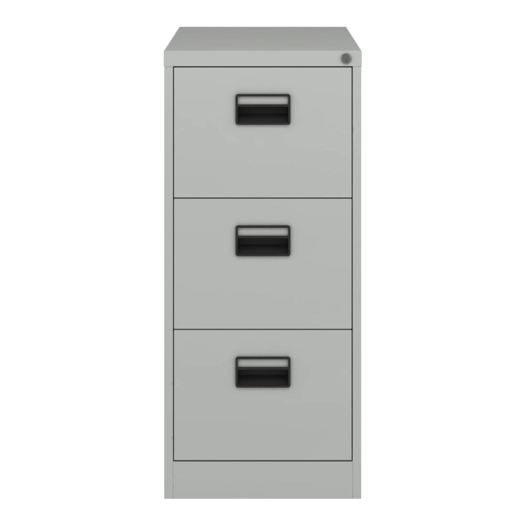 Mobiletto portaoggetti per ufficio acciaio 103 x 45 x 62 cm grigio 03_0009116
