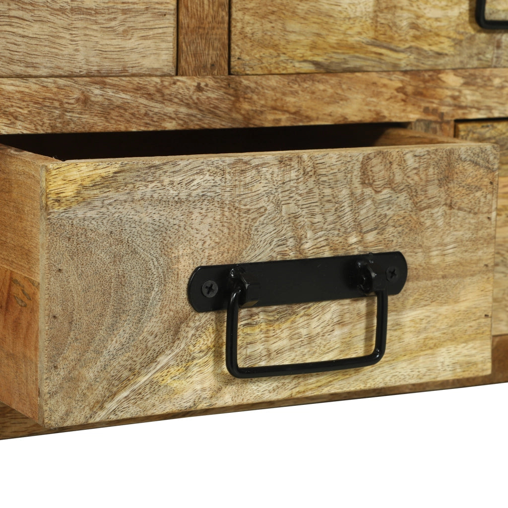 Tavolo da caffÃ¨ 90x50x38 cm Legno massello Mango grezzo