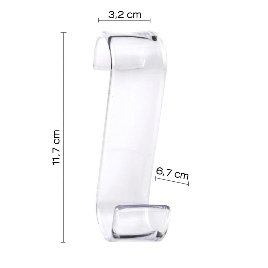 Appendiabiti termoarredo mago trasparente | discreto e funzionale