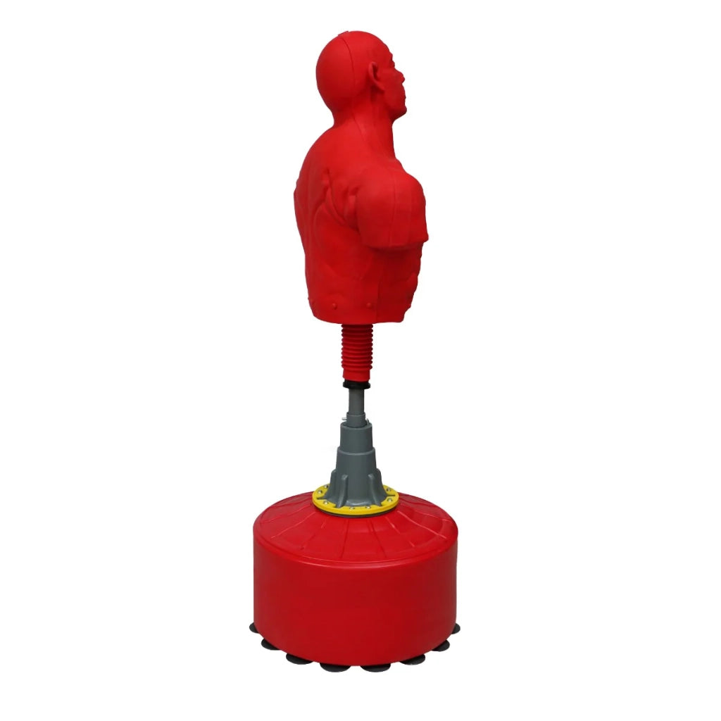Manichino da boxe autoportante Grande Rosso 175cm Arti marziali Boxe Allenamento