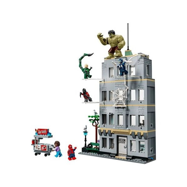 Costruzioni lego 76350 marvel super heroes scontro epico: spider-man v