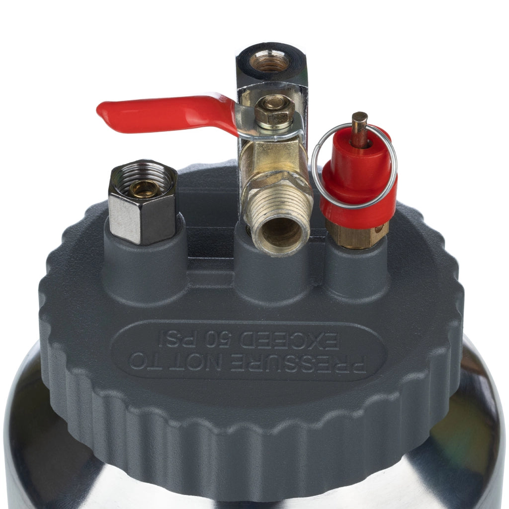 Pistola a Spruzzo Pneumatica con Serbatoio 2L – Alta Pressione, Ugello 3,0 mm | Consumo Aria 325 l/min