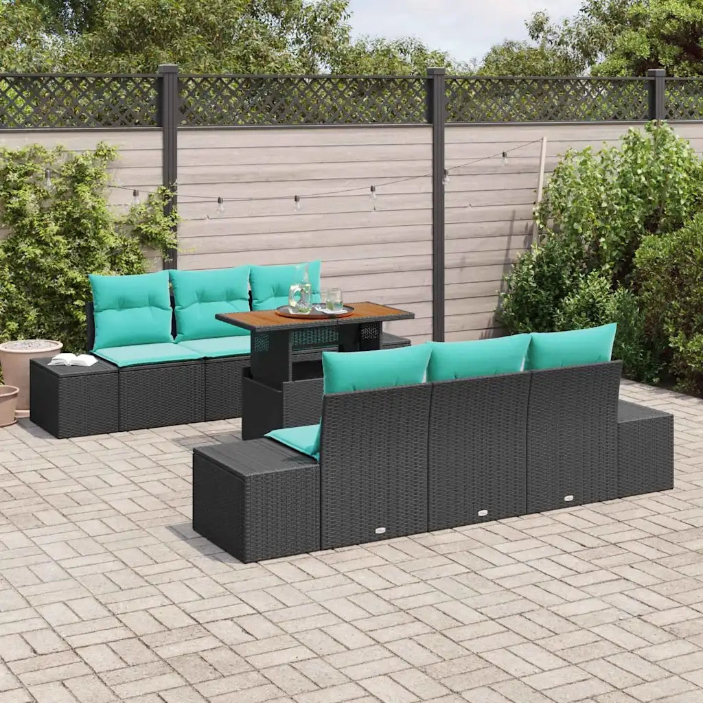 Set da Pranzo per Giardino 7 pz 6-Numero di posti 3349913