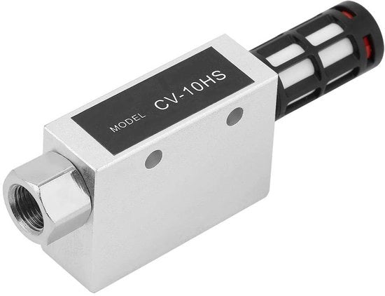 Pompa pneumatica di scarico - Ejector con silenziatore - Compatta - Generatore di vuoto - Utilizzo efficiente - Adatta per Camping e uso domestico