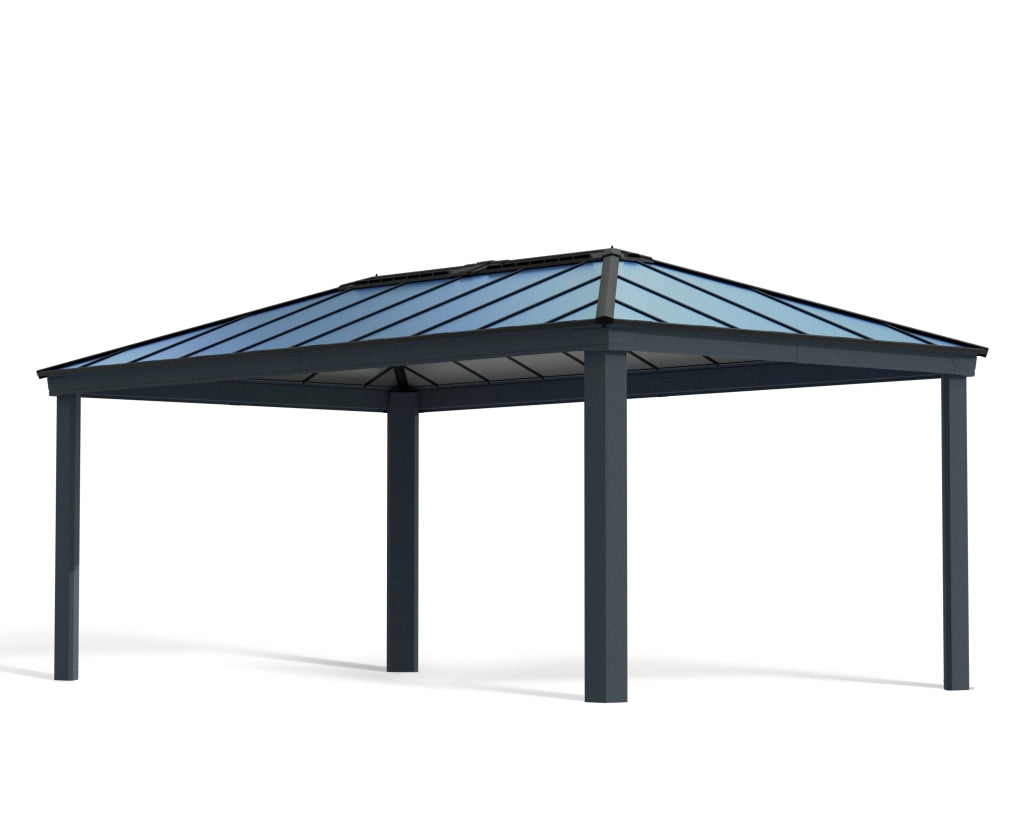 Gazebo in Alluminio Dallas  3.6X6 m